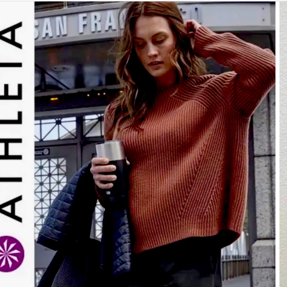 Athleta Rockland Sweater XS